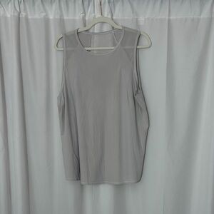 Lululemon Athletica Light Gray Tank Top